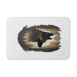 The German Shepherd 008 Bath Mat