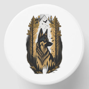 The German Shepherd 009 Mini Candle Favors