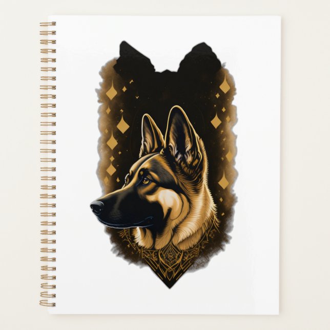 The German Shepherd 011  Planner (Front)