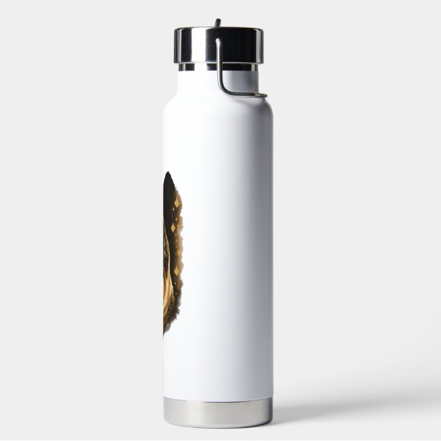 The German Shepherd 011  Water Bottle (Left)