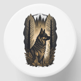 The German Shepherd 013 Mini Candle Favors