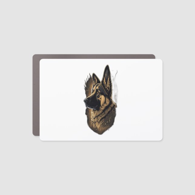 The German Shepherd   Car Magnet (Front)