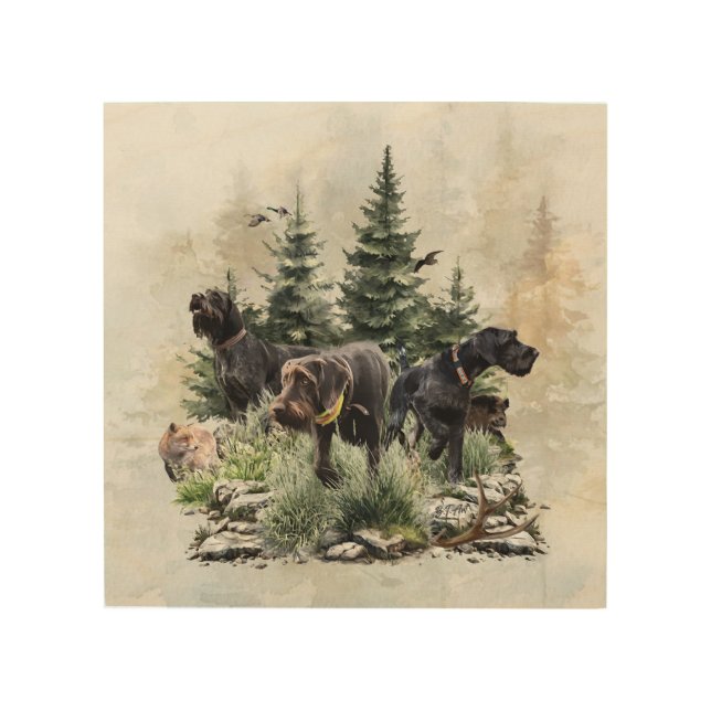 The German Wirehaired Pointers, Art (Front)