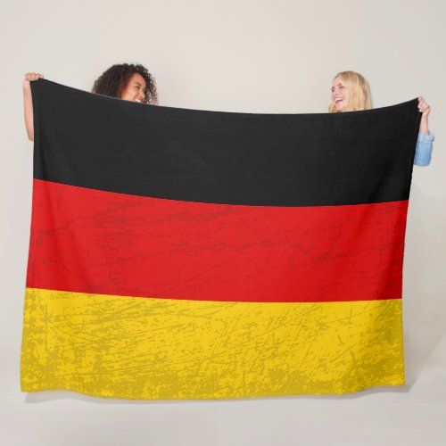 The Germany Flag _ A Tapestry of German Heritage Fleece Blanket