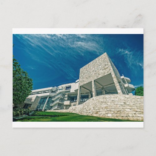 The Getty Center Exhibitions Pavilion Postcard