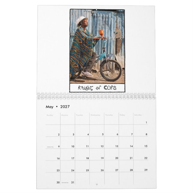 The Ghetto Tarot Calendar 2018 (May 2027)