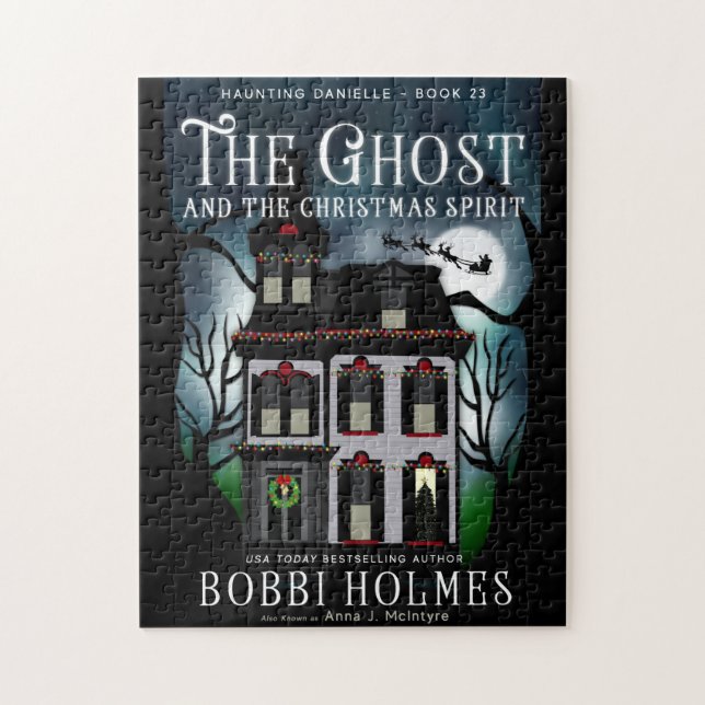 The Ghost and the Christmas Spirit Puzzle (Vertical)