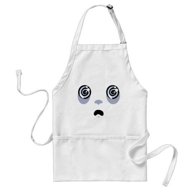 The ghost cat's front adult apron (Front)