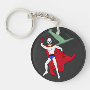 The Ghost - Golden Age Super Hero Keychain