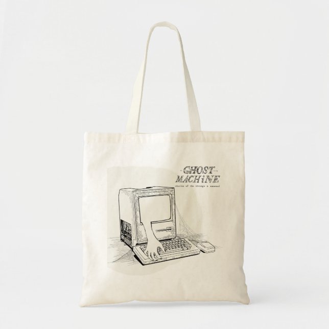 The Ghost In My Machine "Ancient Mac" Tote Bag (Front)