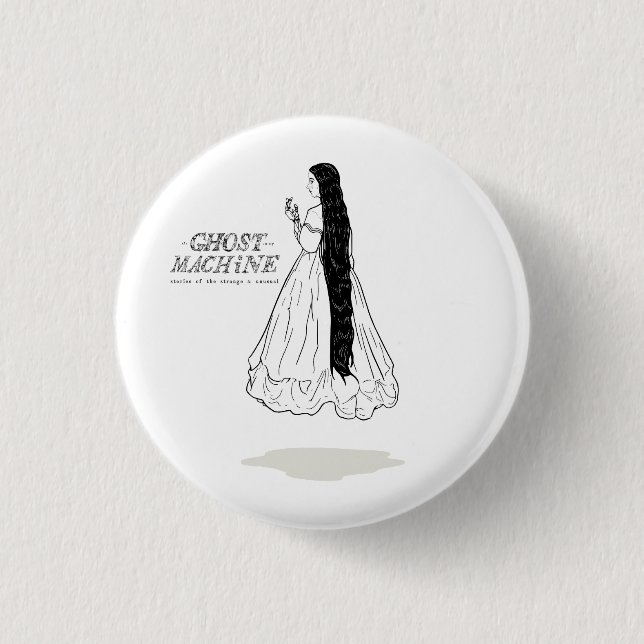 The Ghost In My Machine "Ghostbot" Button (Front)