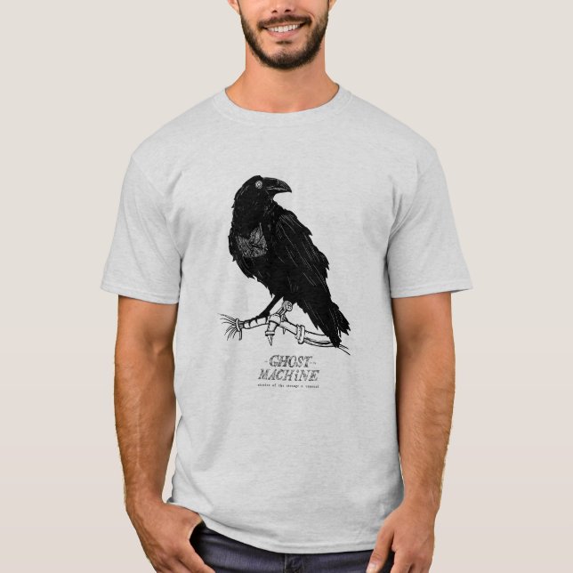 The Ghost In My Machine "Raven" T-Shirt (Front)
