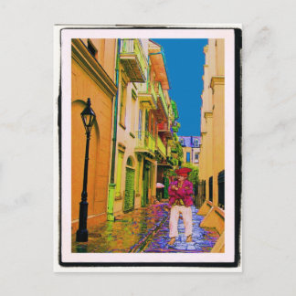 The Ghost In Pirates Alley Postcard