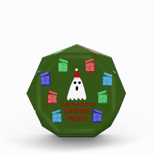 The Ghost of Christmas Presents Funny Acrylic Award