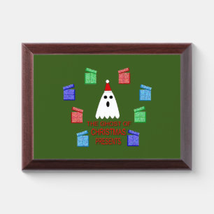 The Ghost of Christmas Presents Funny Award Plaque