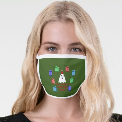 The Ghost of Christmas Presents Funny Face Mask