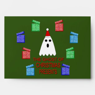 The Ghost of Christmas Presents Funny Festive Envelope