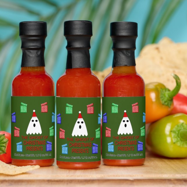 The Ghost of Christmas Presents Funny Hot Sauces (Multi)