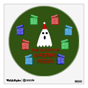 The Ghost of Christmas Presents Funny Wall Decal