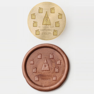 The Ghost of Christmas Presents Funny Wax Seal Stamp