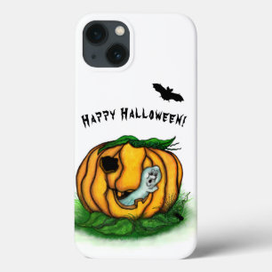 The Ghost of Halloween , Bat , Ghost and Spider iPhone 13 Case