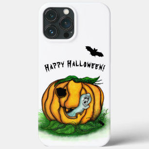 The Ghost of Halloween , Bat , Ghost and Spider iPhone 13 Pro Max Case