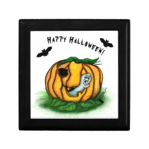 The Ghost of Halloween , Bat , Ghost and Spider Gift Box