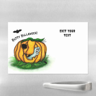 The Ghost of Halloween , Bat , Ghost and Spider Magnetic Dry Erase Sheet