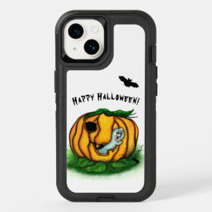 The Ghost of Halloween , Bat , Ghost and Spider OtterBox iPhone 14 Case