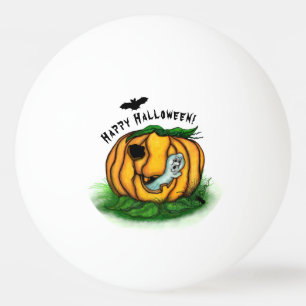 The Ghost of Halloween , Bat , Ghost and Spider Ping Pong Ball