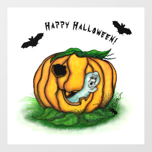 The Ghost of Halloween , Bat , Ghost and Spider Wall Decal