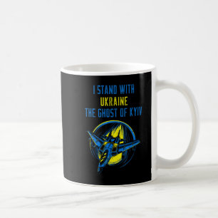 The Ghost of Kyiv I Stand With Ukraine Coffee Mug