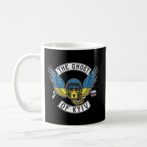 The Ghost Of Kyiv Stand With Ukraine Coffee Mug