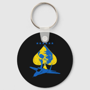 The Ghost Of Kyivkiev Ukraine Ace Fighter Pilot Keychain