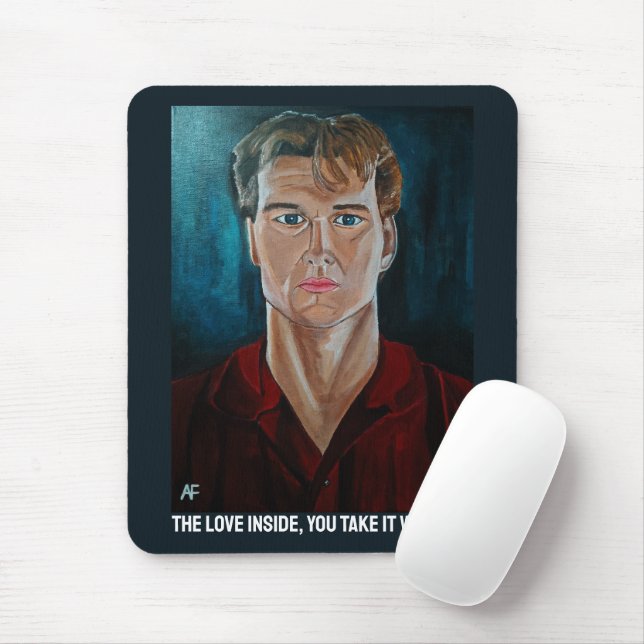 The Ghost Painting by Alfred Fox Mouse Pad (With Mouse)