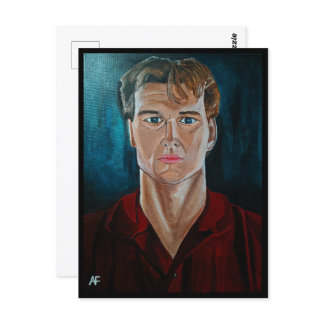 The Ghost Painting by Alfred Fox Postcard