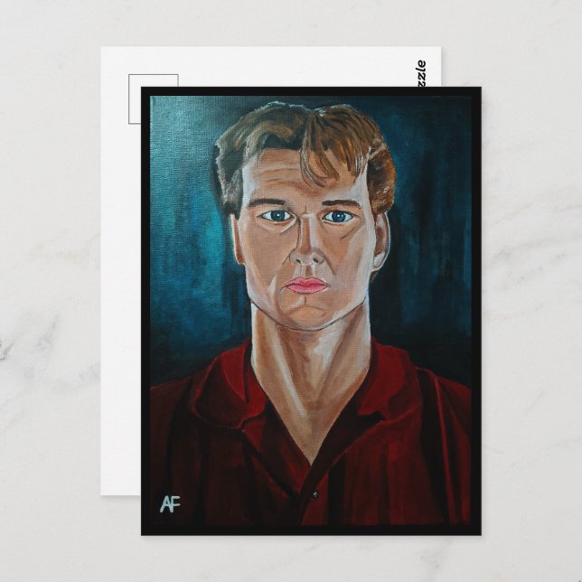 The Ghost Painting by Alfred Fox Postcard (Front/Back)