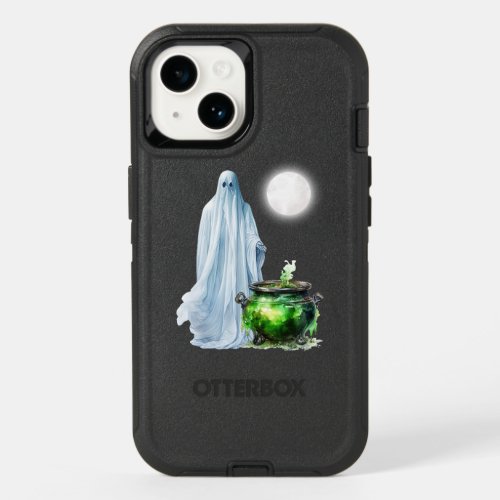 the ghost pointed to the witchs smelter OtterBox iPhone 14 case