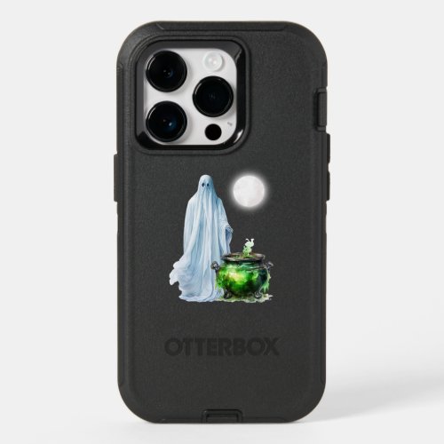the ghost pointed to the witchs smelter OtterBox iPhone 14 pro case