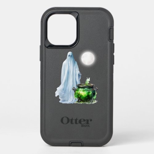 the ghost pointed to the witchs smelter OtterBox defender iPhone 12 pro case