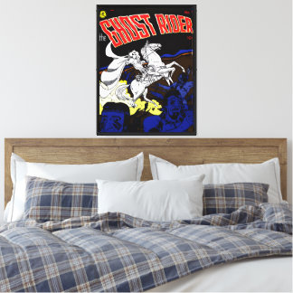 'the Ghost Rider Canvas Print