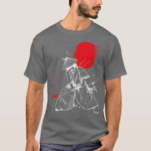The Ghost Samurai Warrior Anime Manga Bushido (2) T-Shirt