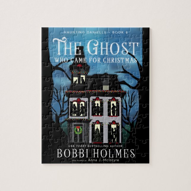 The Ghost Who Came for Christmas Book Cover Puzzle (Vertical)