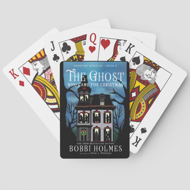 The Ghost Who Came for Christmas Playing Cards (Back)