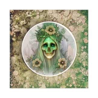 The ghostly garden sprite  sticker