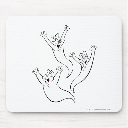 The Ghostly Trio 5 Mouse Pad