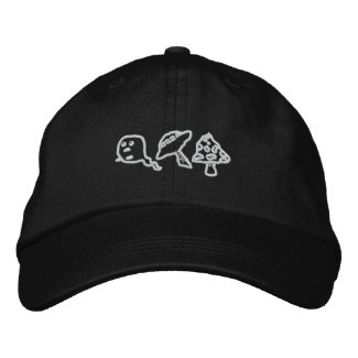 The Ghosts Ufos & Mushrooms hat.