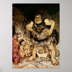 The Giant Galligantua and the Wicked Old Magician Poster