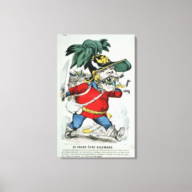 The Giant German Ogre Canvas Print (Front)