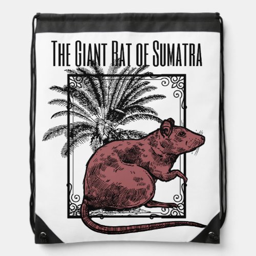 The Giant Rat of Sumatra Holmesian Sherlock Holmes Drawstring Bag